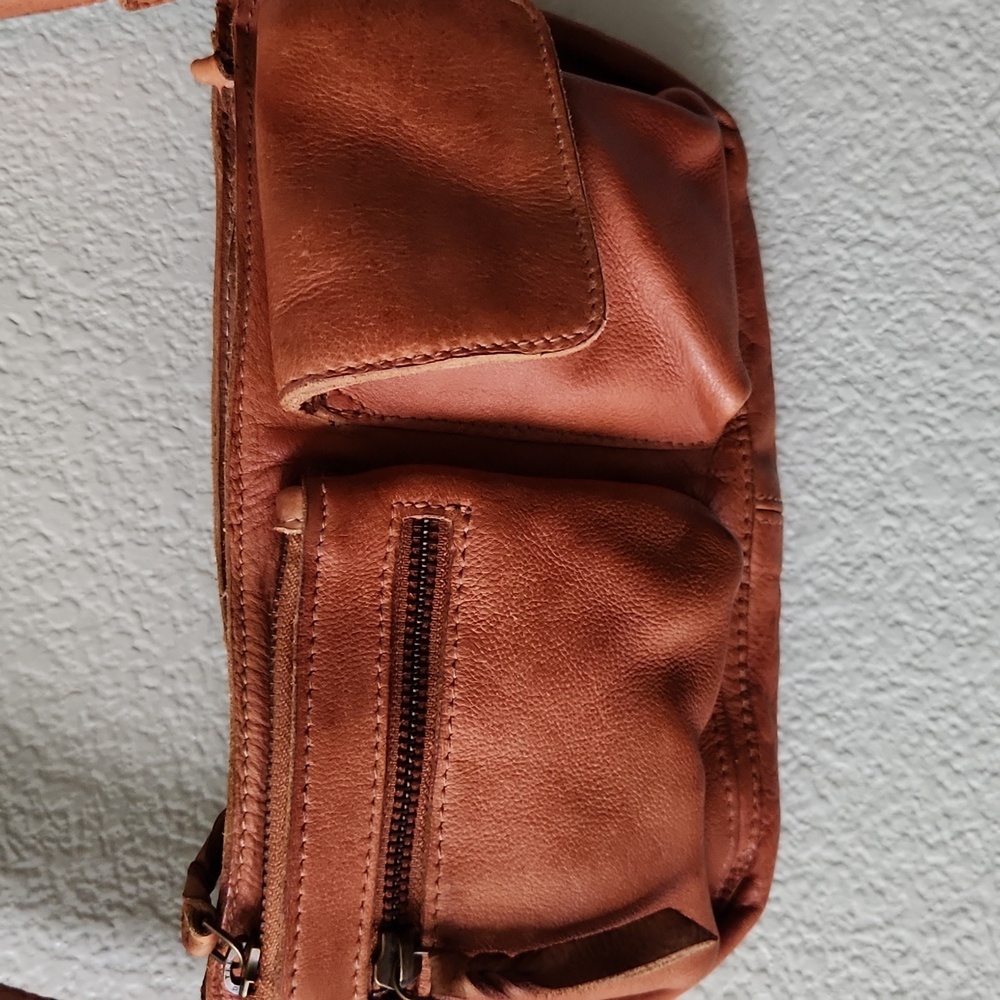 Free People Leather Crossbody Sling Bag - Picture 3 of 8